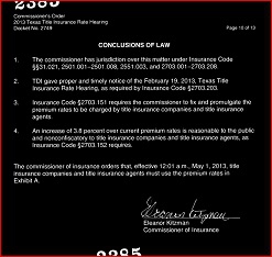 Company News / Realty News - Texas Title Insurance Rate Increase Effective May 1 2013