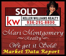 Market Statistics--Walker Co TX 1-1-2013 through 3-17-2013, market data, mari montgomery realty,huntsville tx real estate