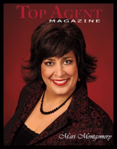 Top Agent Magazine Regional COVER December 2012 feature ArticleMari Montgomry of Mari Montgomery Realty, Huntsville TX, Lake Conroe, Lake Livingston Home Sales